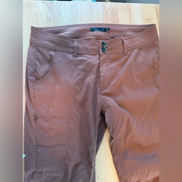 Women’s prana Halle’s hiking pant size 12 burnt orange color - Picture 5 of 12